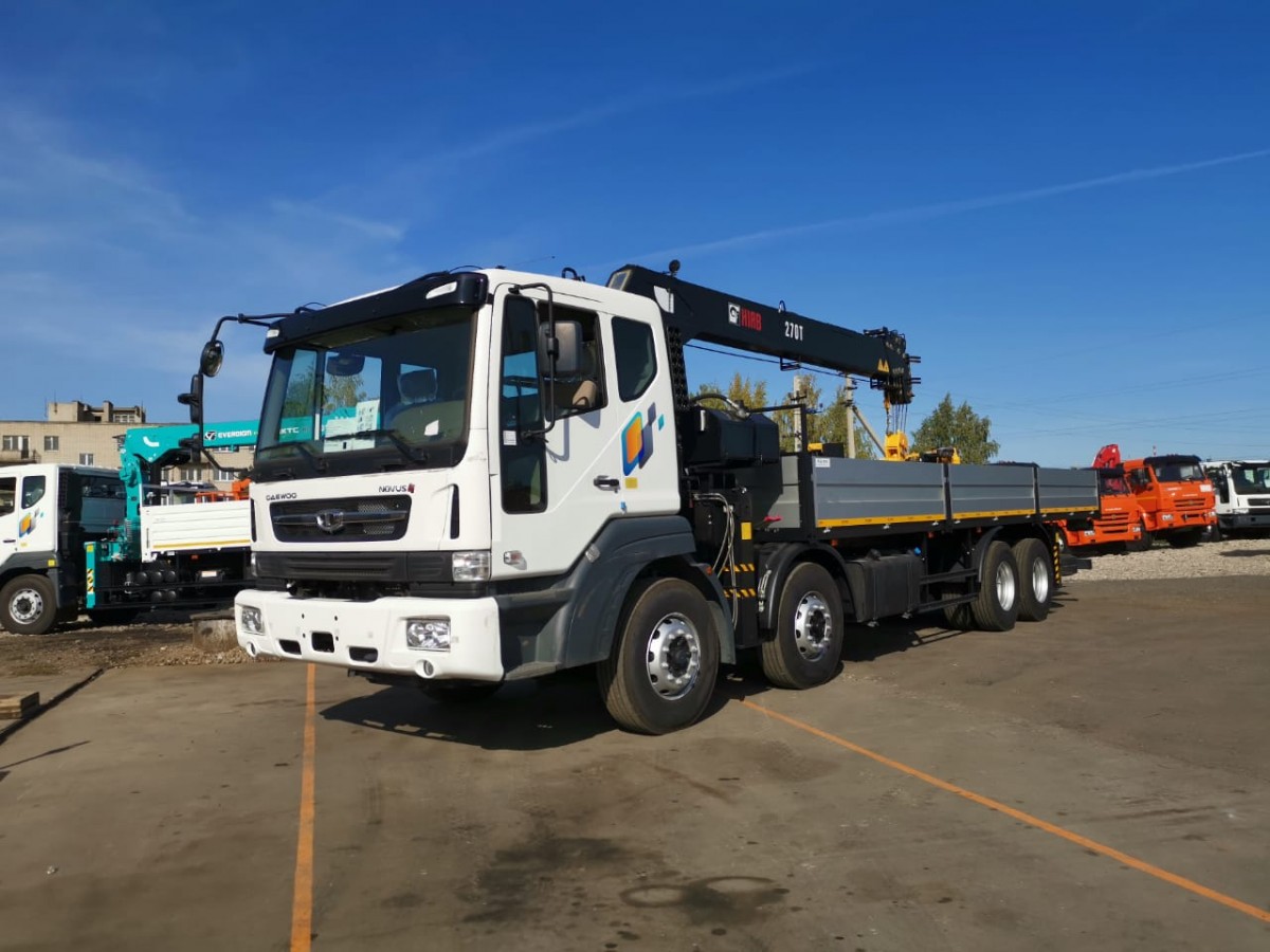 Манипулятор, Daewoo Novus CR9CS, HIAB 270